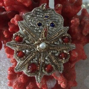 Vintage Asian brooch